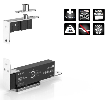 Zawias hydrauliczny IN.05.204